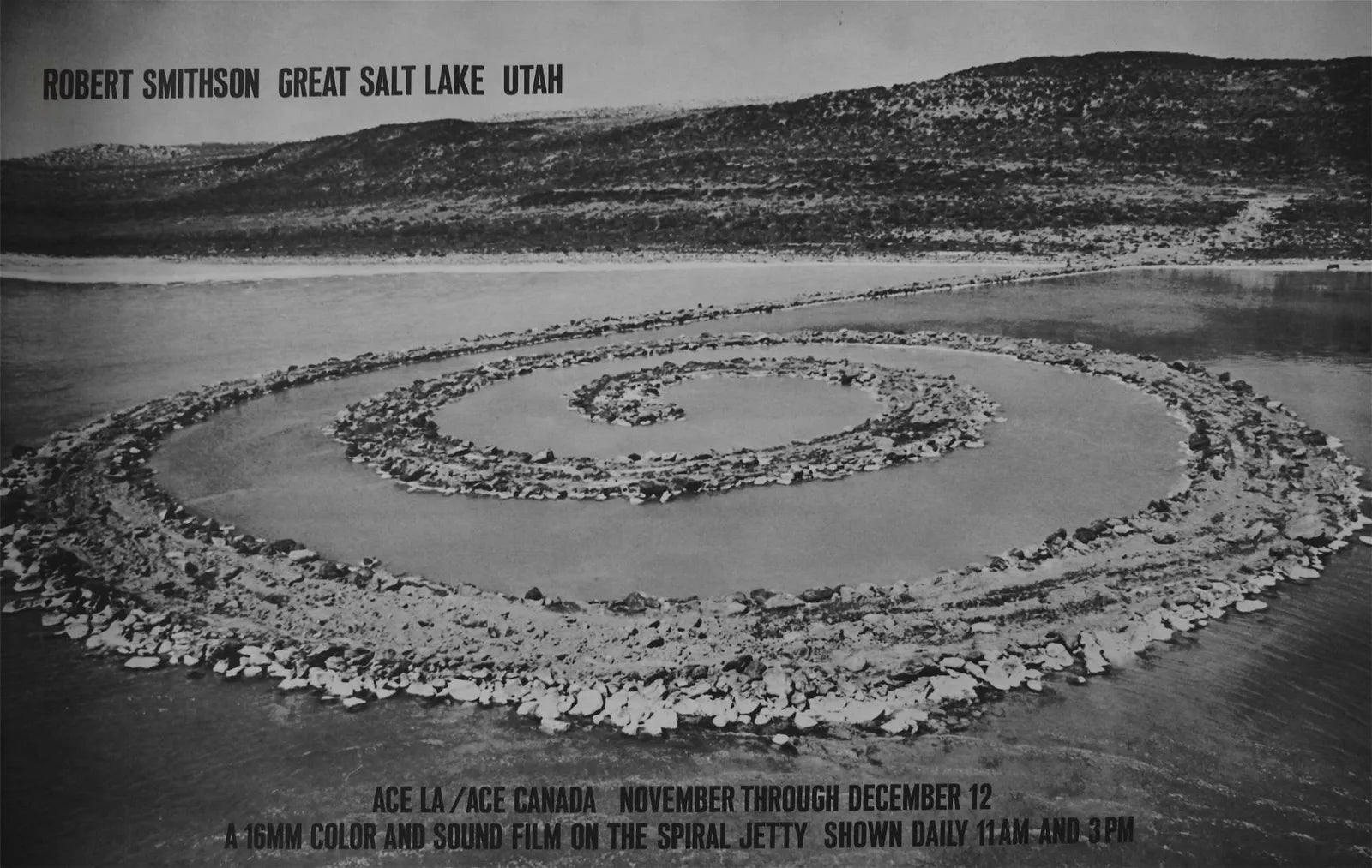 Robert Smithson Ace Gallery 1970