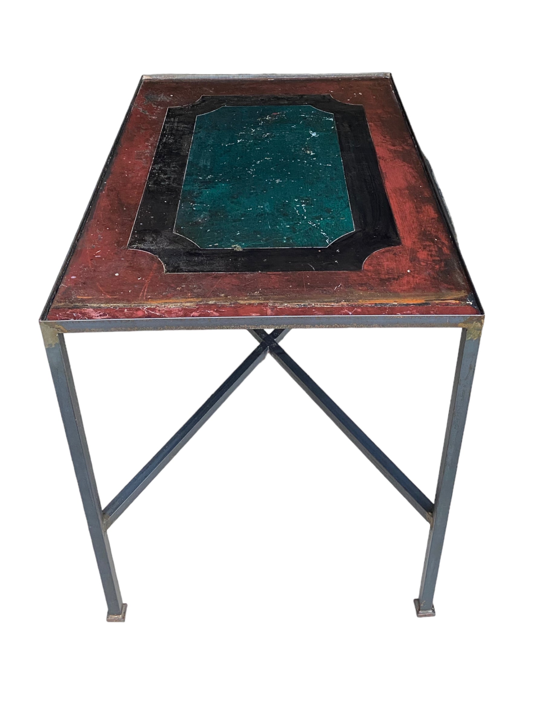 Steel and Slate Table