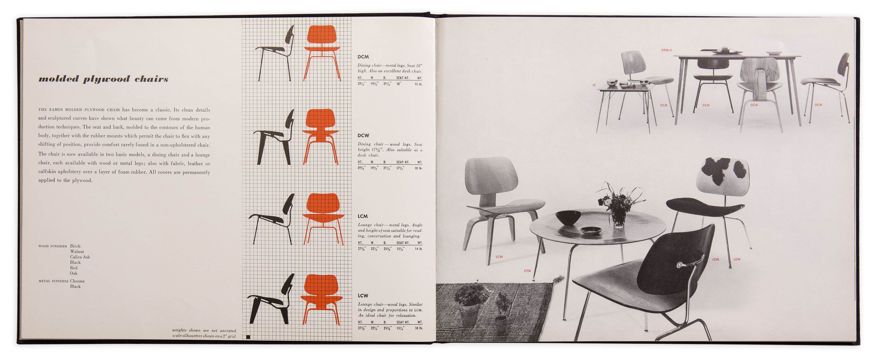 1952 Charles and Ray Eames DTM DCM Group