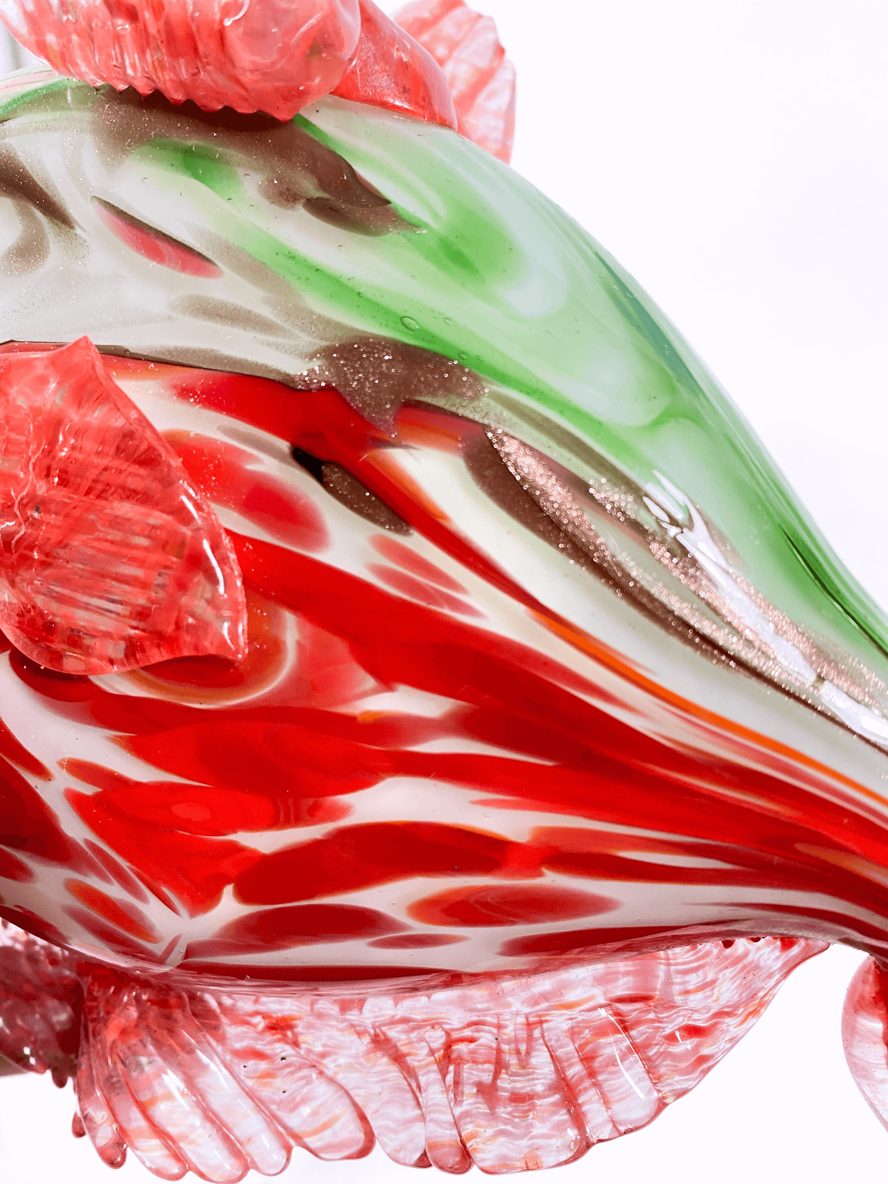 Vetreria Toso Murano Glass Fish circa 1930