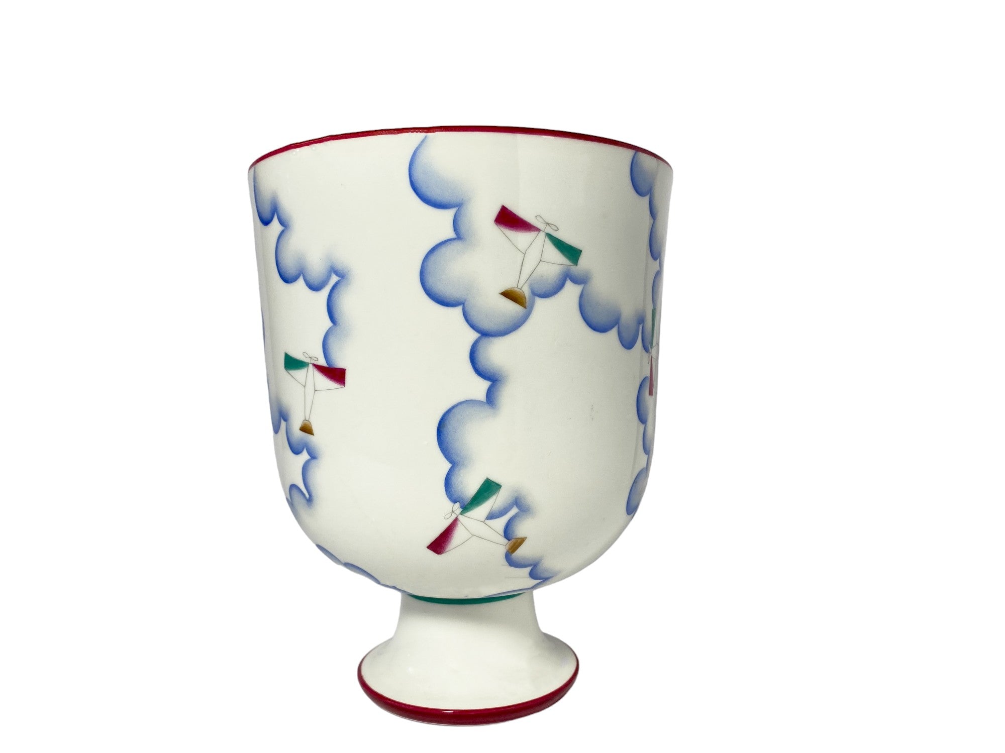 Gio Ponti Alato Footed Vase circa 1920