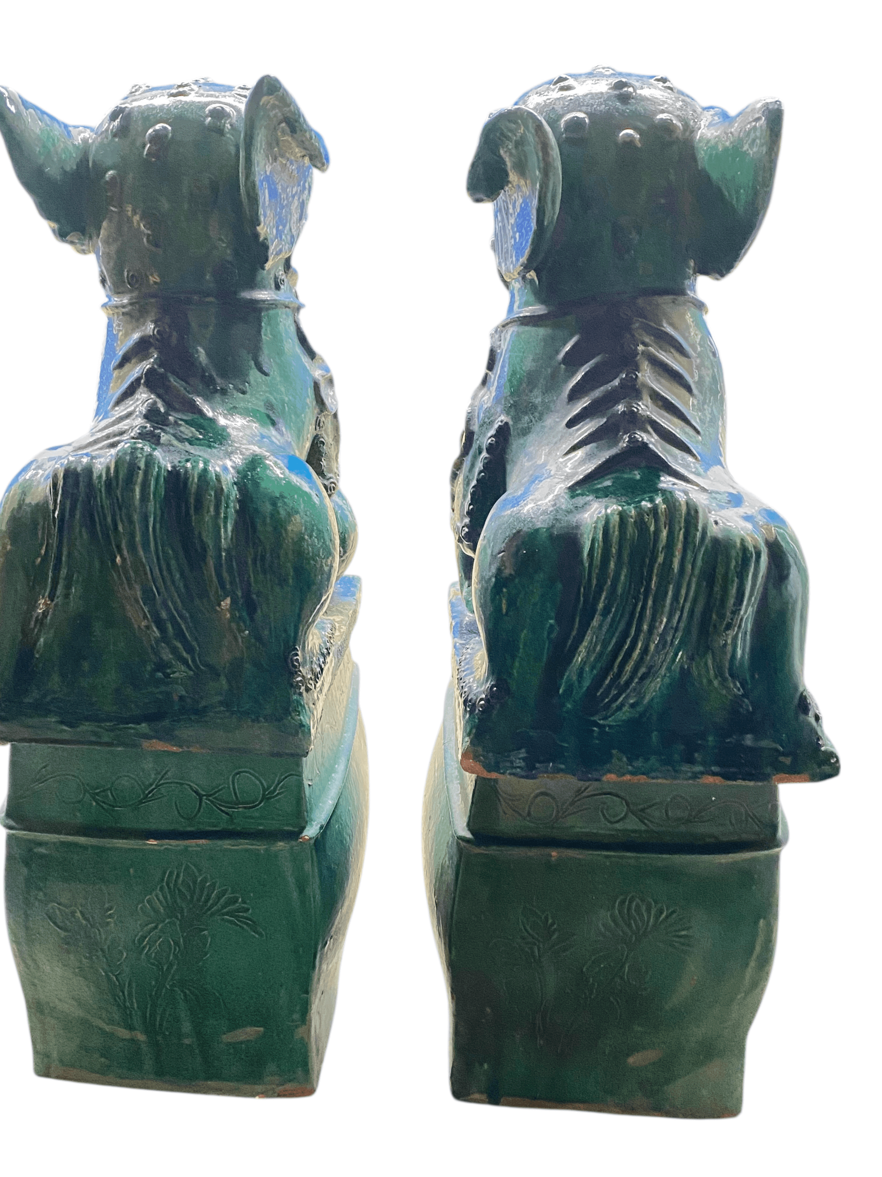 Chinese Guardian Lion Garden Statues