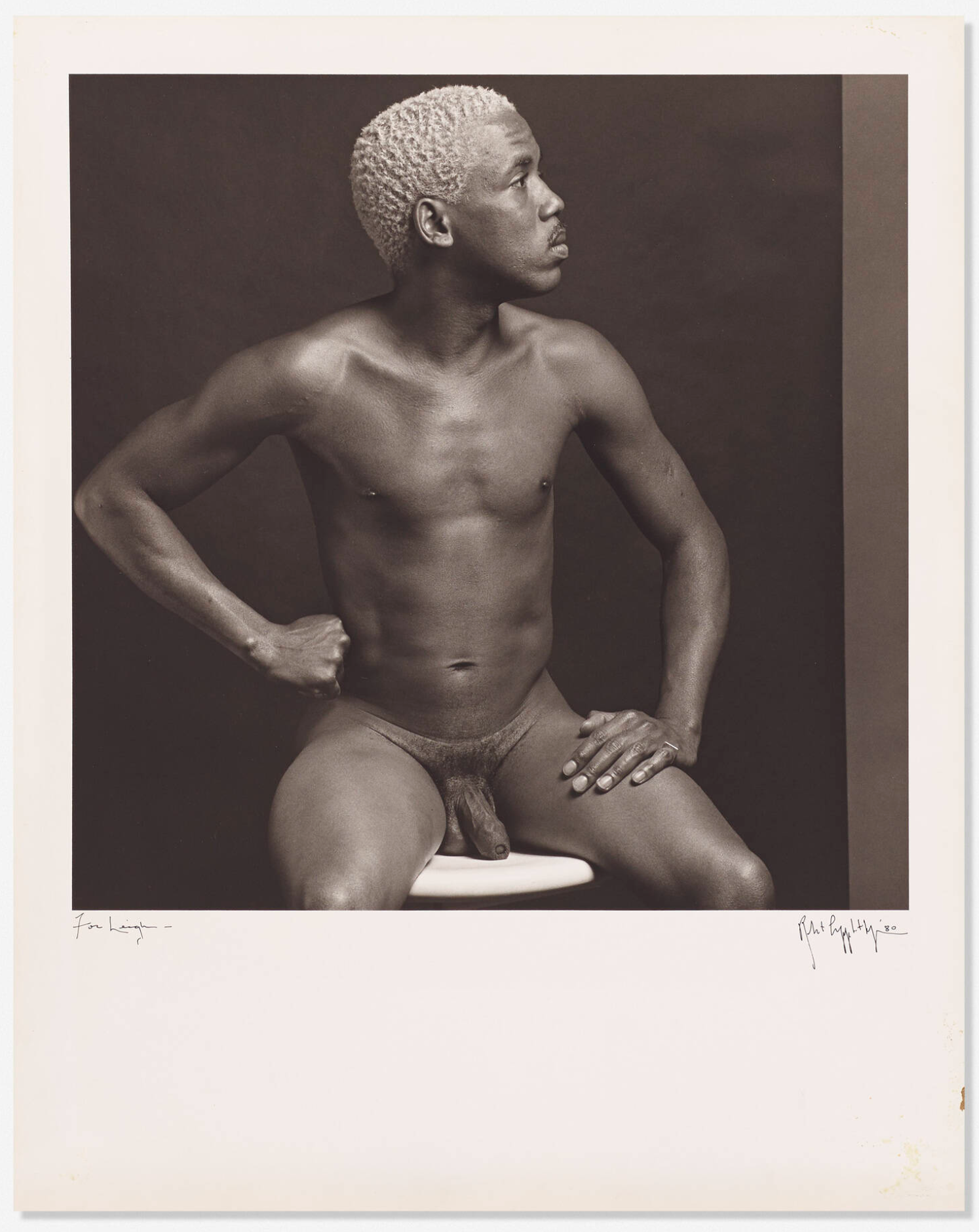 Robert Mapplethorpe Leigh Lee 1980