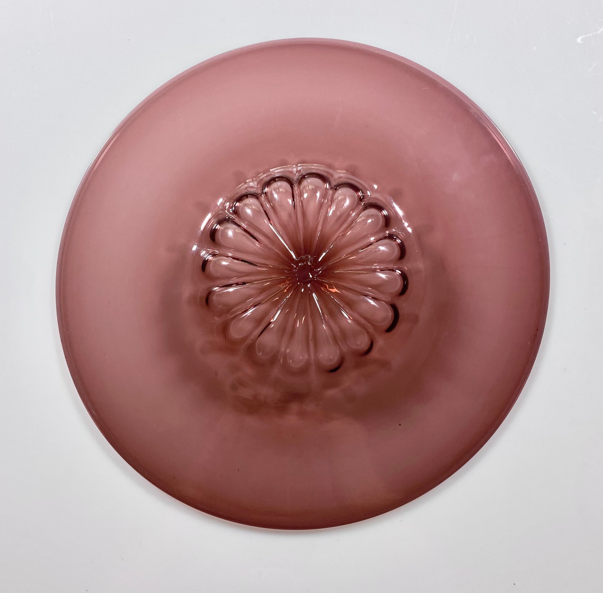 Vittorio Zecchin Soffiato Glass Platter