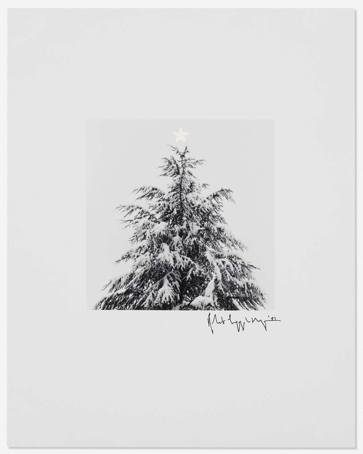Robert Mapplethorpe Christmas Tree 1987