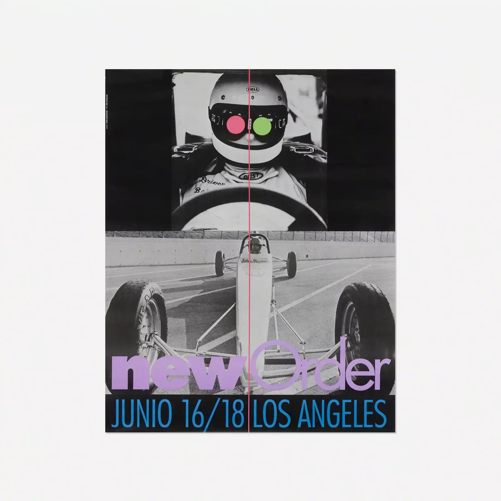 John Baldessari New Order Poster
