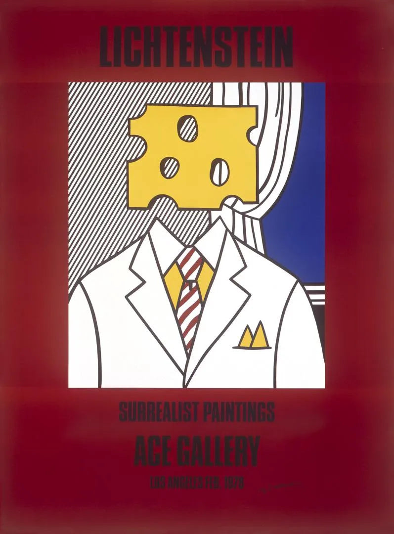 Roy Lichtenstein Ace Gallery 1978 Signed